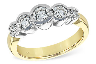 A129-42131: LDS WED RING 1.00 TW