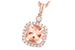 A223-02140: NECK 1.09 MORGANITE 1.26 TGW (7MM MORG)