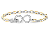 A224-85804: BRACELET 1.00 TW (YG & WG)