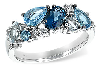 A225-73086: LDS RG 2.05 BLUE TOPAZ 2.16 TGW