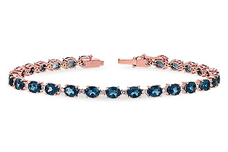 A225-74831: BRACELET 8.97 LONDON BLUE TPZ 9.55 TGW