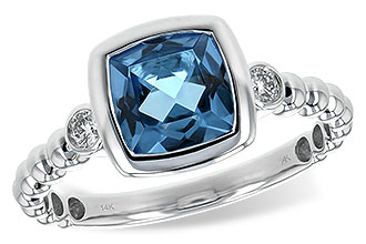 A225-74877: LDS RG 1.57 BLUE TOPAZ 1.65 TGW