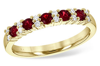 A226-64904: LDS WED RG .44 RUBY .58 TGW