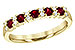 A226-64904: LDS WED RG .44 RUBY .58 TGW