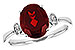 A226-71268: LDS RG 2.90 GARNET 2.96 TGW (10x8MM GAR)