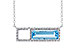 A310-29395: NECK 1.44 BLUE TOPAZ 1.60 TGW