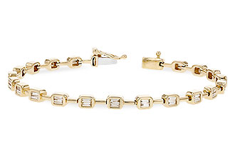 A310-32131: BRACELET .90 TW BAGUETTE