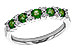 A310-34886: LDS WED RG .55 EMERALD .72 TGW