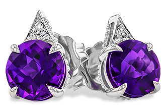 A310-35795: EARR 1.33 TW AMETHYST 1.35 TGW (6MM RD)