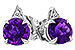 A310-35795: EARR 1.33 TW AMETHYST 1.35 TGW (6MM RD)