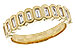 A311-19368: LDS WED RG .30 TW BAGUETTES