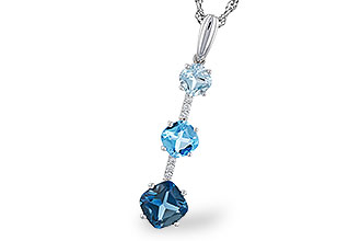 A311-19431: NECK 1.87 TW BLUE TOPAZ 1.90 TGW