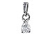 A311-20304: PENDANT .14 PEAR SHAPE