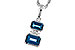 A311-20331: NECK .95 TW LONDON BLUE TOPAZ .98 TGW