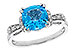 A311-22159: LDS RG 2.48 BLUE TOPAZ 2.70 TGW (8MM BT)