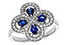 A311-23959: LDS RG .68 TW SAPPHIRE .96 TGW