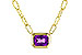 A311-23986: NECKLACE .82 AMETHYST (18")