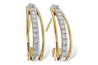 A311-25731: EARRINGS .40 TW