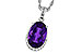 A311-26640: NECKLACE 2.70 AMETHYST 2.76 TGW (12x8MM OV)