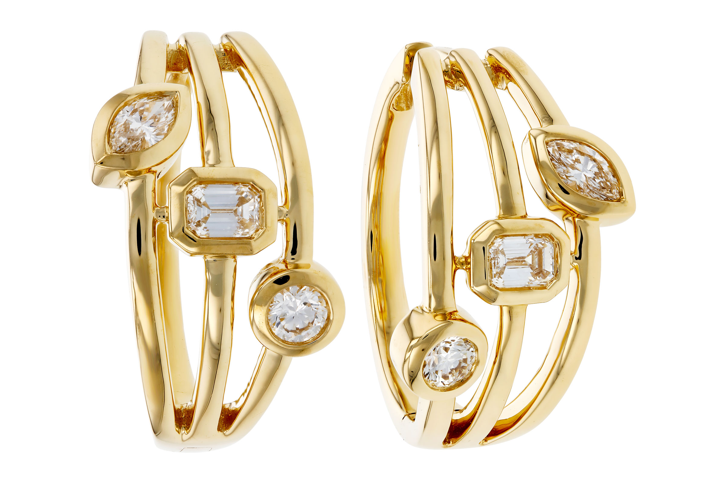 A312-10331: EARRINGS .45 TW (BR/EC/MQ)