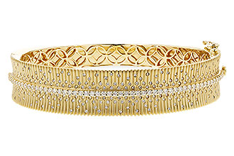 B221-18513: BANGLE BRACELET 1.94 TW (63X54MM)