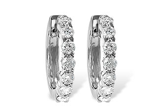 B222-12113: EARRINGS 1.00 CT TW