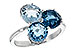 B225-73995: LDS RG 4.02 BLUE TOPAZ 4.07 TGW