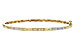 B225-77586: BANGLE BRACELET .50 TW
