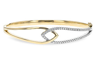 B225-80349: BANGLE BRACELET .50 TW