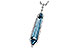 B226-63968: NECK 3.47 LONDON BLUE TOPAZ 3.70 TGW