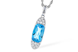 B310-27577: NECK 2.02 BLUE TOPAZ 2.12 TGW