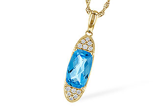 B310-27577: NECK 2.02 BLUE TOPAZ 2.12 TGW