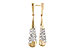 B310-32122: EARRINGS .20 TW BAGUETTE DIAS