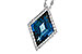 B310-33977: NECK 3.04 LONDON BLUE TOPAZ 3.20 TGW