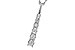 B310-35740: NECKLACE .25 TW