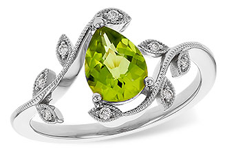 B311-20340: LDS RG 1.16 PERIDOT 1.22 TGW (8x6MM PER)