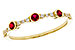 B311-21231: LDS WED RG .15 RUBY .24 TGW
