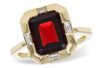 B311-22149: LDS RG 3.65 GARNET 3.82 TGW (10x8MM GAR)