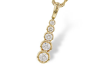 B311-23949: NECKLACE .50 TW