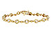 B311-25804: BRACELET 1.25 TW OVAL DIAS (7")