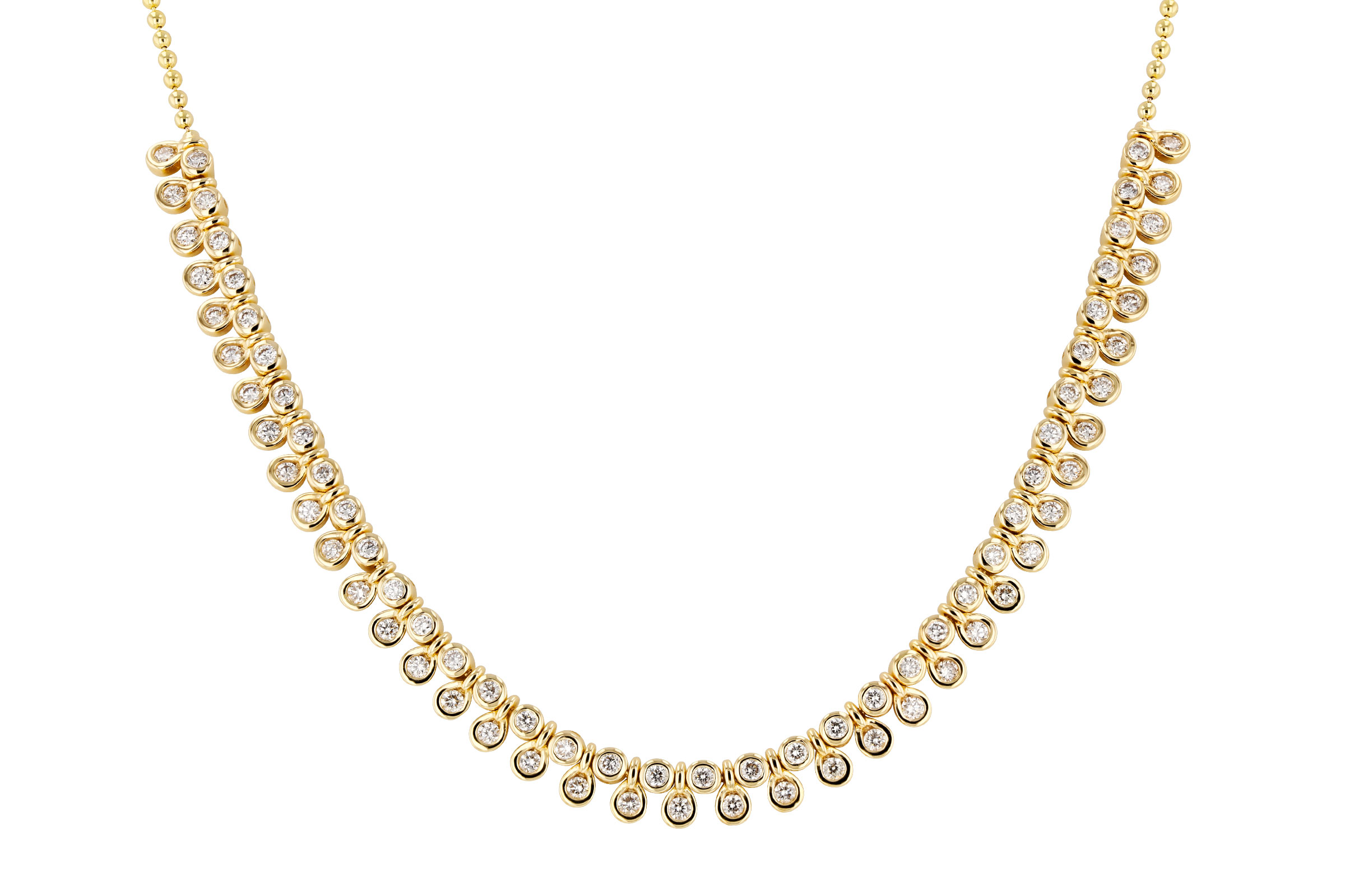 B312-11195: NECKLACE 1.50 TW (17")