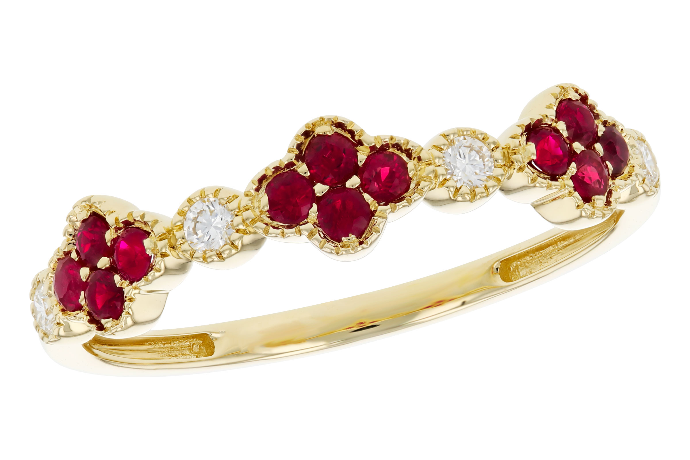 B312-12113: LDS WED RG .22 TW RUBY .30 TGW