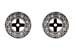 C036-72104: EARRING JACKETS .12 TW (FOR 0.50-1.00 CT TW STUDS)