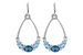 C224-84858: EARR 3.75 BLUE TOPAZ 4.17 TGW