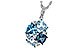 C225-73913: NECK 2.60 BLUE TOPAZ 2.70 TGW