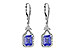 C226-63958: EARR 1.60 TW TANZANITE 2.08 TGW
