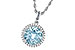 C226-69395: NECK 2.05 AQUAMARINE 2.16 TGW