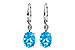 C226-72095: EARR 3.70 TW BLUE TOPAZ 3.75 TGW (9x7MM BT)