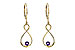 C226-72177: EARR .27 AMETHYST .35 TGW