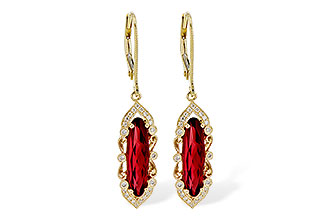 C309-36677: EARR 3.34 TW GARNET 3.50 TGW